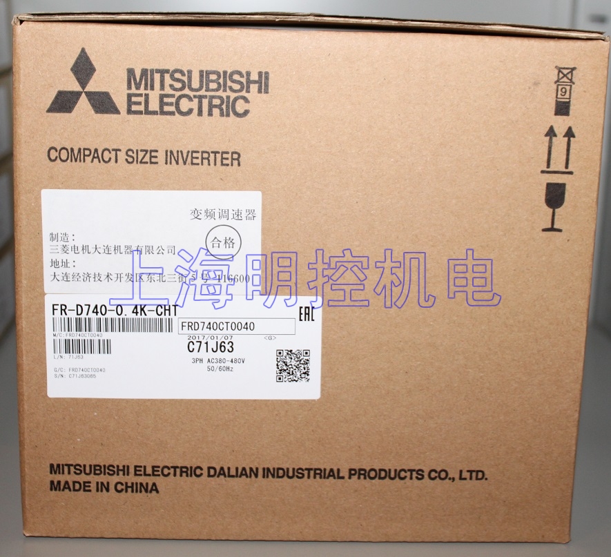 点击查看大图:FR-D740-0.4K-CHT包装